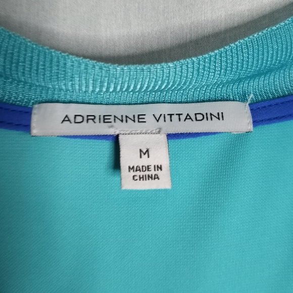 Adrienne Vittadini Women's Casual Comfort Mint Green Sleeveless Dress Size M - Picture 9 of 10